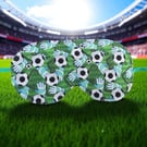 Children's Sleep Masks, Sporty Football Themes, Adjustable Blackout.