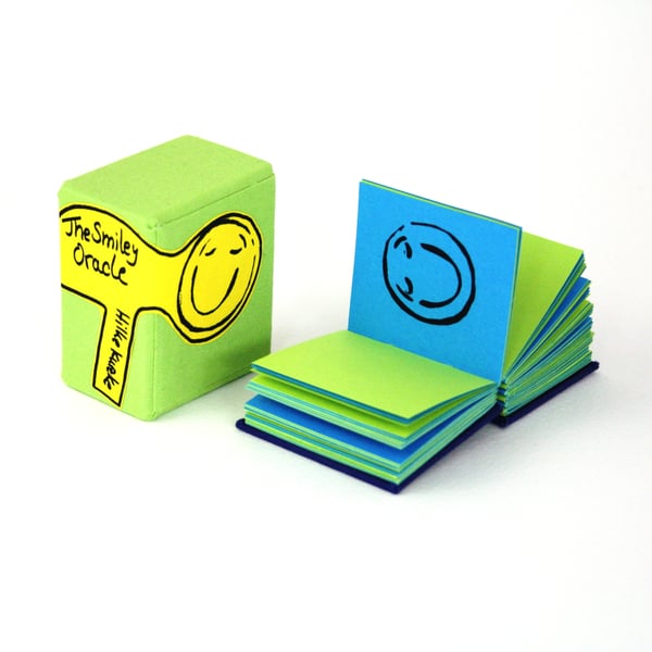 The Smiley Oracle, Limited Edition Handmade Artist Book
