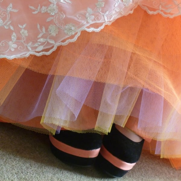 Custom 6 Layer Petticoat handmade Wedding - Long