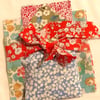 70 Liberty Fabric Scraps - Mix Size Squares and Tiny Piece Assort FREE UK POST