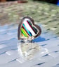 Surfite Heart Adjustable Ring Sterling Silver Jewellery Gift Upcycle Handmade - Image 4