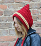 Pixie Hat crocheted Hood Hat Elf Chunky Winter