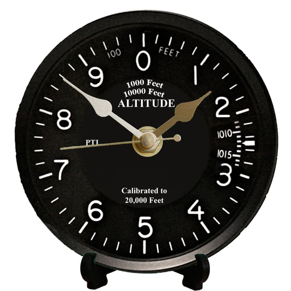 12cm DIY clock kit Altimeter - Wall or desk clock
