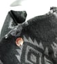 Poppy Brooch, Copper and Sterling Silver Lapel Pin - Image 5