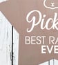 Best Rabbit - Personalised Hanging Star Plaque - Image 3