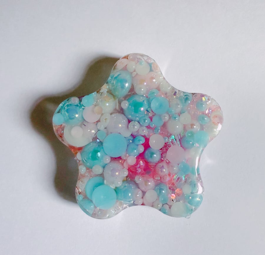 Flower Power Worry Stone