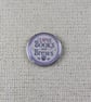 I Love Books and Brews - Book Lover Badge - Large Resin Topped Pin Badge 