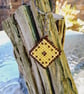 Key Rings, Bag Charm Embroidered with Beads on Plastic canvas - Image 4