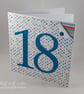 Handmade 18th birthday card - Image 4