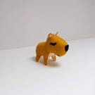 Capybara soft sculpture