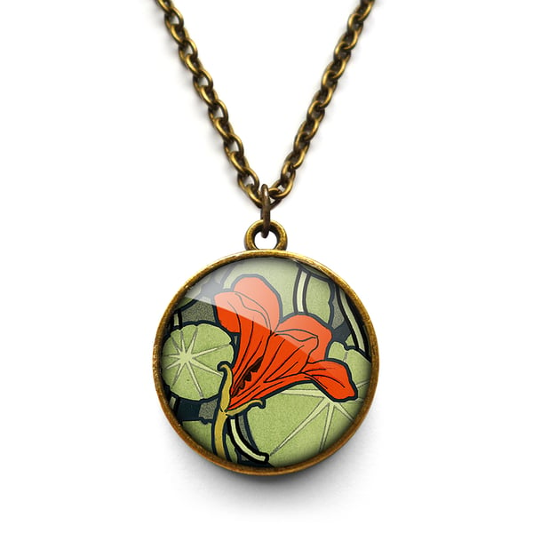 Nasturtium Necklace (AN01)