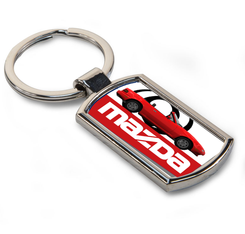 Mazda MX5 Miata NA Mk1 Car Keyring Gift