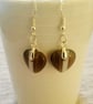 Agate heart earrings    - Image 2