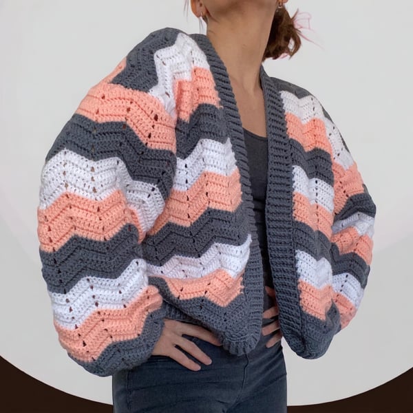 Apricot Valley Crochet Cardigan 