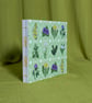 Square Hardcover Sketchbook with Spring Foraging Design - Image 2