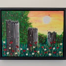The Meadow Original Acrylic Artwork Framed 
