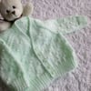 16" Baby Boys Knots V Neck Cardigan