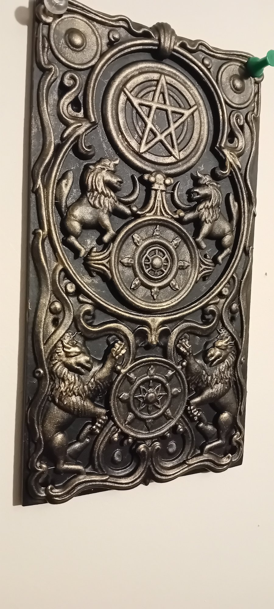 Witches Protection Spell Plaque 10cmx20cm