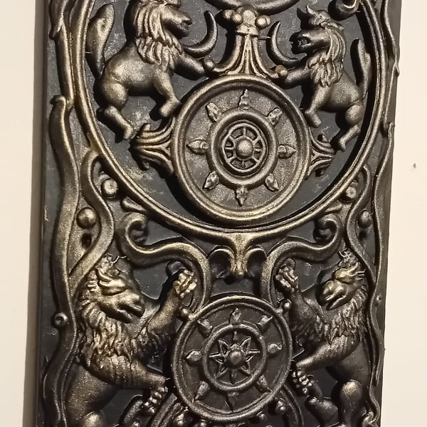 Witches Protection Spell Plaque 10cmx20cm