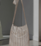 Cross body messenger bag Stone beige. Handmade, unique, one off - Image 2