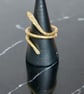 Solid Brass Snake Ring - Unisex, FREEPOST - All Sizes  - Image 2