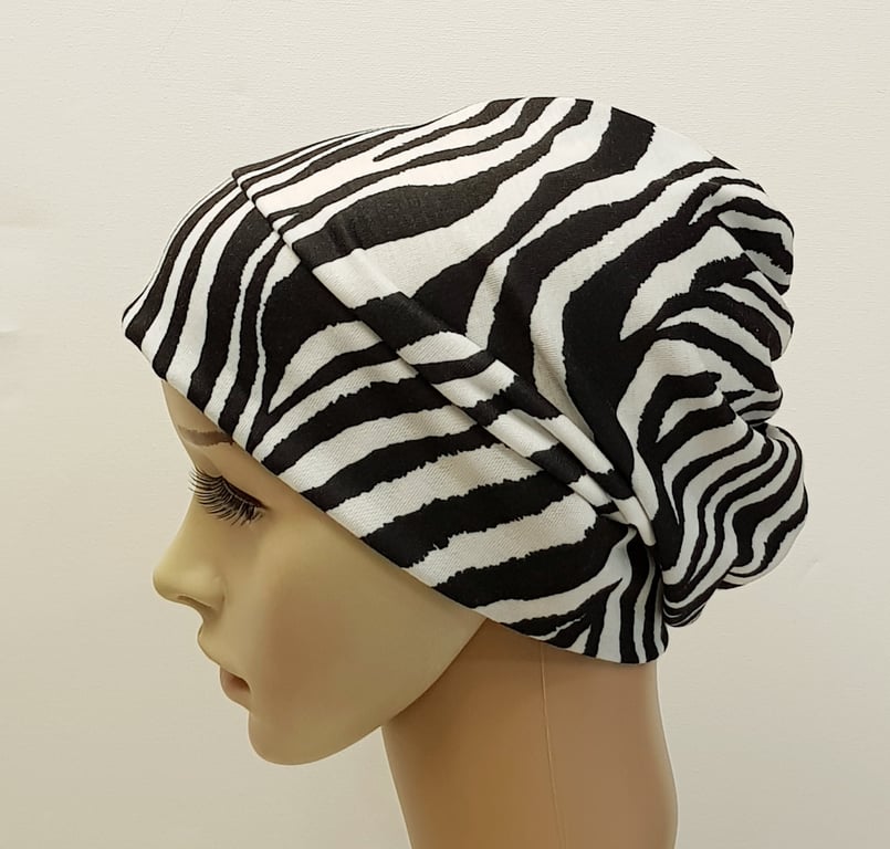 Lightweight beanie for women, chemo head wear, alopecia hair loss cap