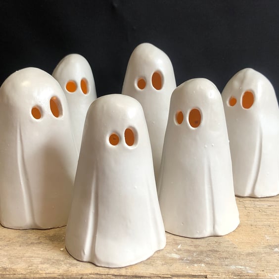 Spooky Ghost tea-light Holder