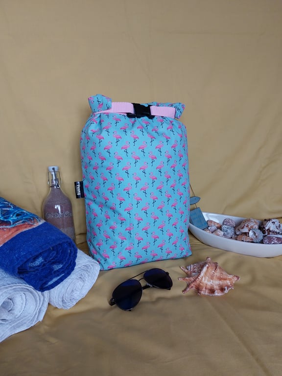 Xl Flamingo print drybag