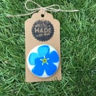 Hand Painted Pebble Stone Glass Pocket Hug Message Keepsake Gift Sympathy 