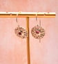 Silver Tourmaline Earrings Handmade - Image 4