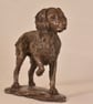 Small Standing Spaniel Animal Statue Small Bronze Resin Sculpture - Image 7