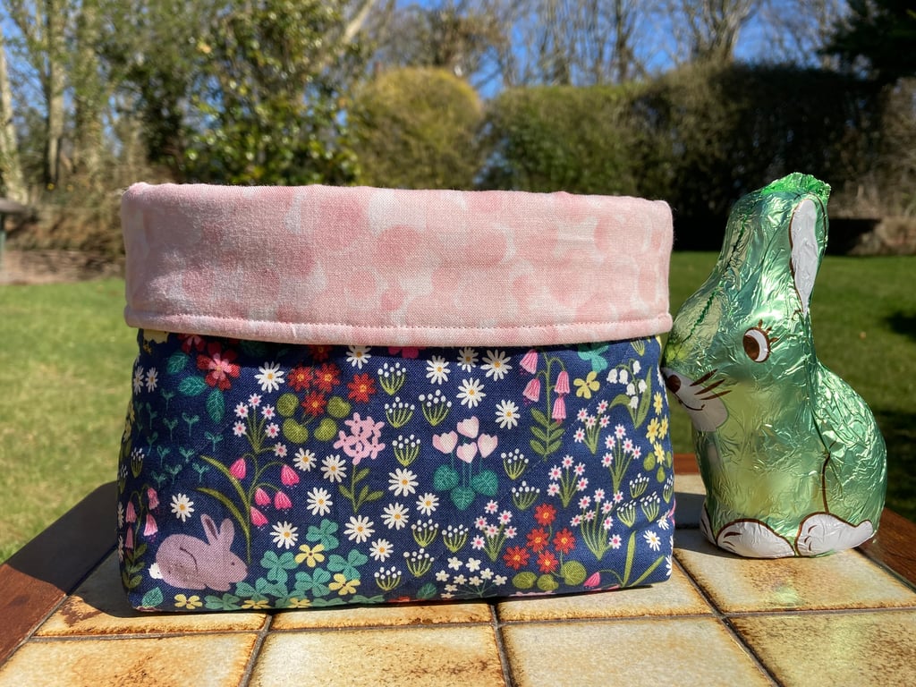 Bunny Hop Quilted Storage Pouch