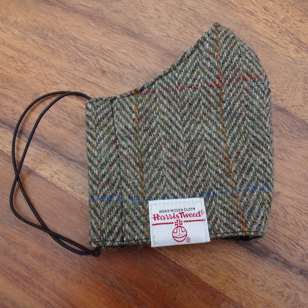 Harris Tweed Face Mask size MEDIUM