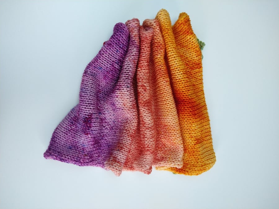 Sunset Socks Hand-Dyed Sock Yarn 4ply