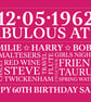 Personalised 60th Birthday Word Art - BD607 - Image 5
