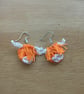Highland cow earrings, crochet gift for women girls, Scottish present jewellery  - Image 3