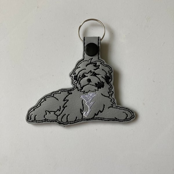 885. Shih Tzu keyring.