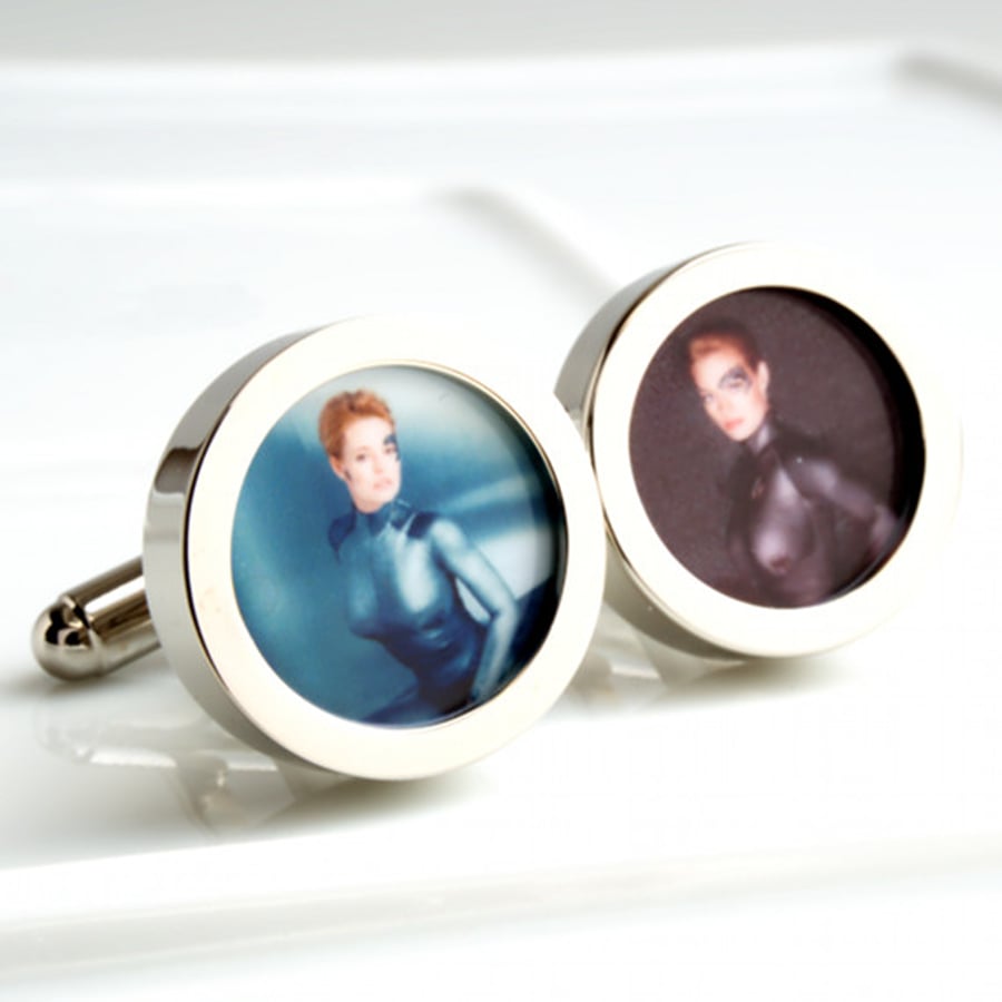 Star Trek Cufflinks of the Borg Beauty 7 of 9
