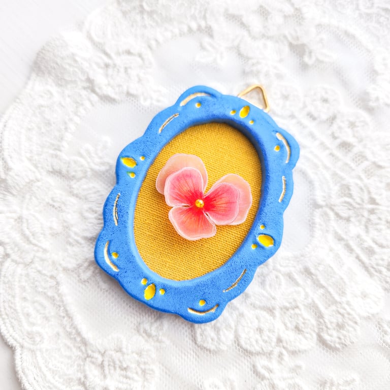 Tiny Floral Wall Hanging