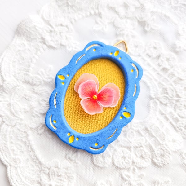 Tiny Floral Wall Hanging