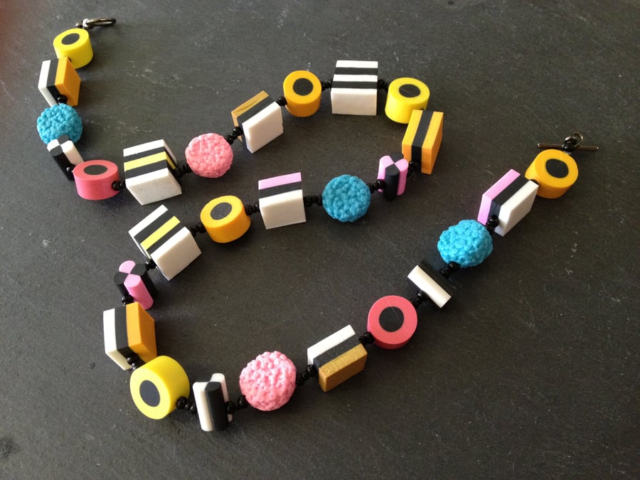 Liquorice Allsorts Necklace