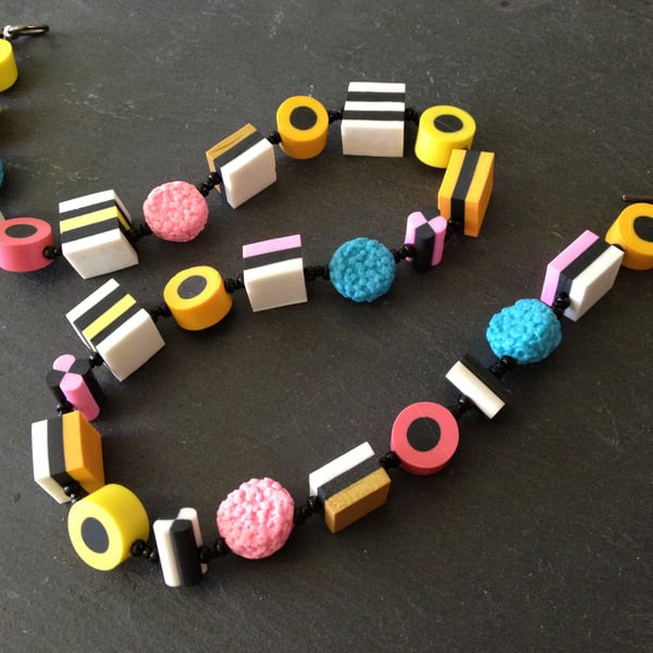 Liquorice Allsorts Necklace