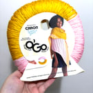 1 Pack x 141g CARON Simply Soft O'GO 100% Acrylic : Soft Pink - Gold 