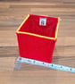 Large desk tidy - red with orange edge - Image 2