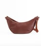 Tan Leather Sling Bag, Soft Leather Shoulder Bag
