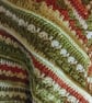 Handmade Crochet Poncho: Cowl Neck  Autumn Wrap Petite Teen Size - Image 4