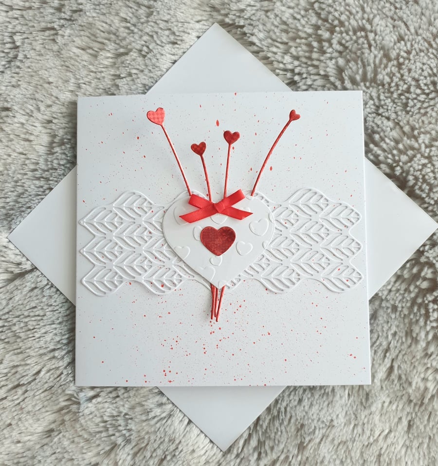 Valentine's Day Card - Red Heart