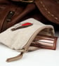 Purse Coin Cosmetic Camera Accessory Robin Nature Bird  - Image 3