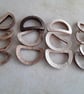 30mm Real Coconut D. Rings LAST 4 x 30mm Natural - Image 7