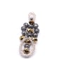 Silver pendant, handmade filigree pendant - Image 1